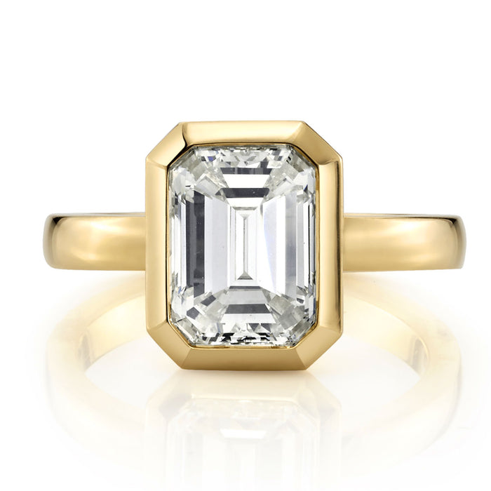 Rae 2.01ct Emerald Cut Diamond Engagement Ring