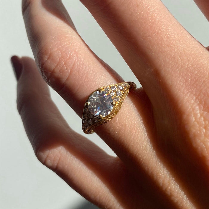 Scarlett Old European Diamond Engagement Ring