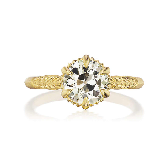 Evergreen Solitaire Diamond Engagement Ring