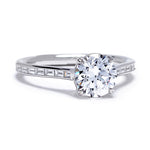 Baguette Diamond Engagement Ring Setting