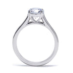 Baguette Diamond Engagement Ring Setting