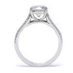 Classico Pavé Diamond Engagement Ring Setting