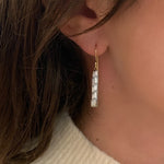 Diamond Baguette Earrings