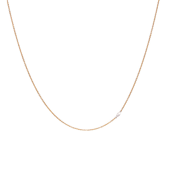 Marquise Diamond Chain Necklace