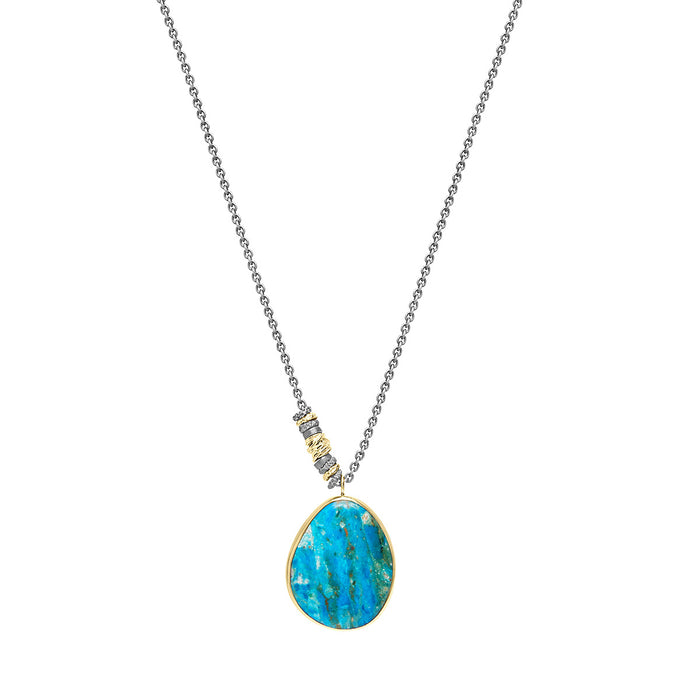 Peruvian Opal Long Convertible Necklace